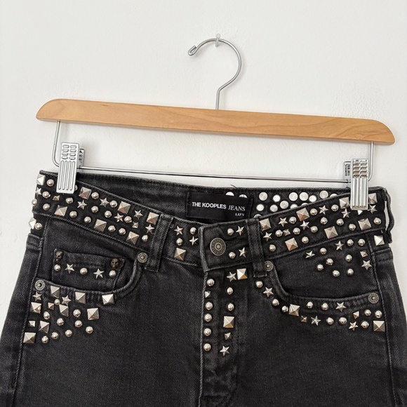 The kooples lizy studded slim jeans - Picture 2 of 6
